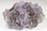 Purple Cubic Fluorite Crystals With Phantoms - Cave-In-Rock #192003-1